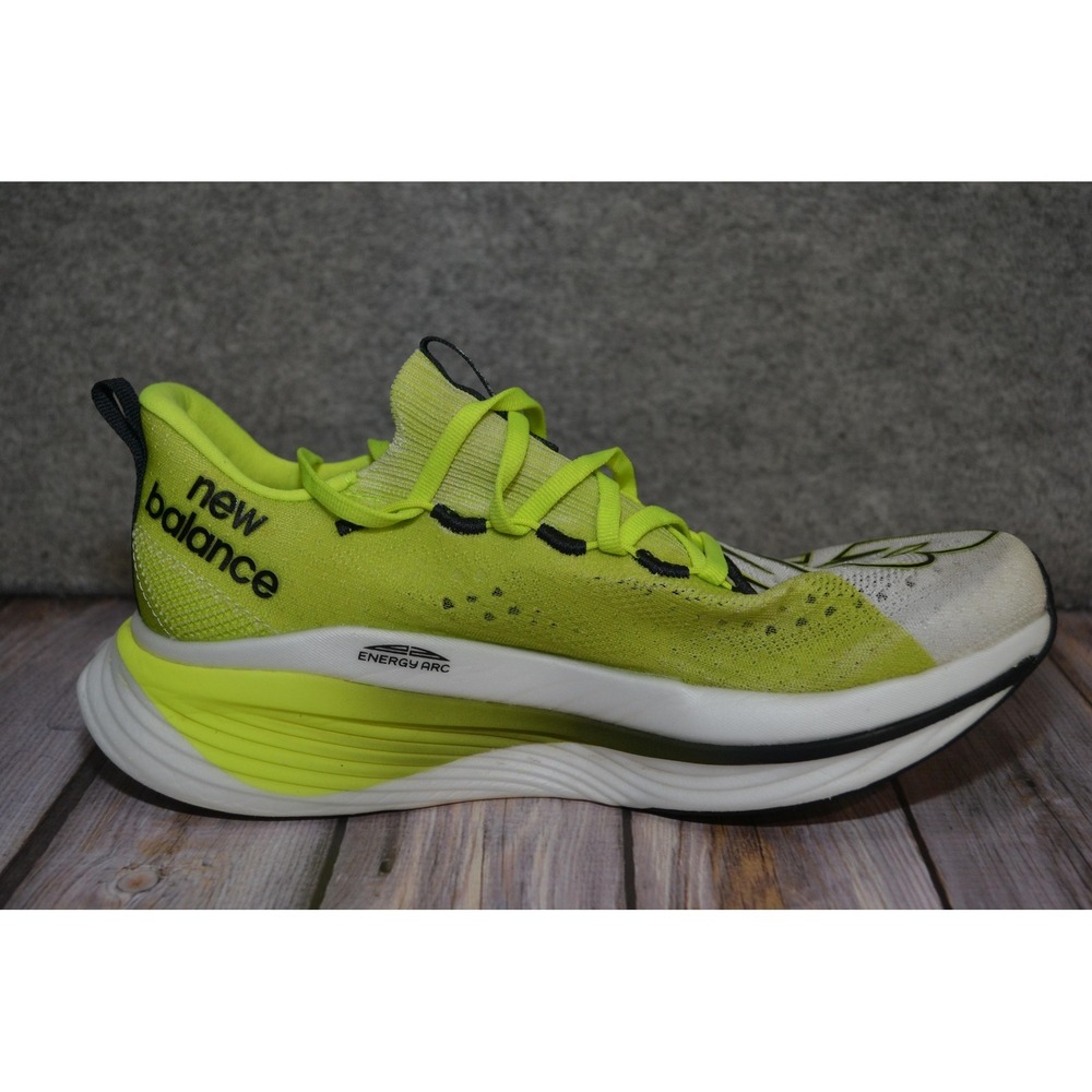 New Balance FuelCell SuperComp Elite V3 Shoes Womens 9 Yellow Running WRCELCT3 - Picture 9 of 14